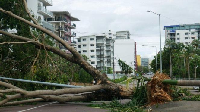Venti fino a 150km/h e molti danni in Australia a causa del ciclone Marcus