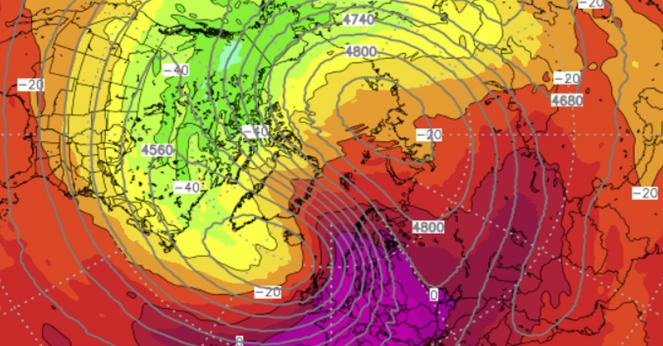 Meteo - Stratwarming del vortice polare, lo scenario tra fine febbraio e marzo
