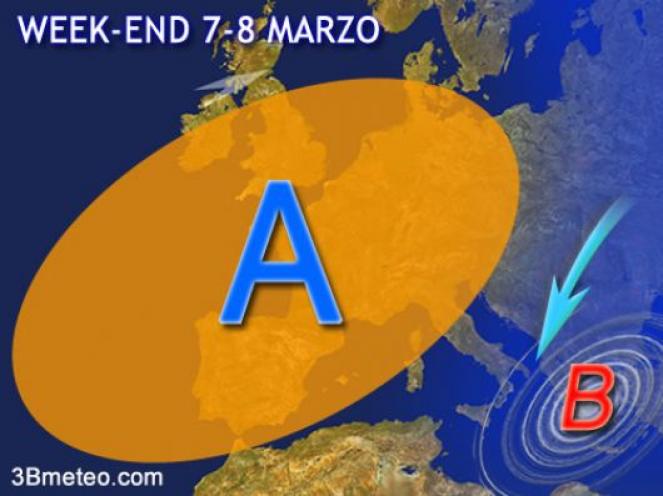 weekend, instabile e freddo al Sud e sulle Adriatiche