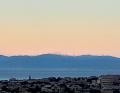 alba sul golfo di Genova