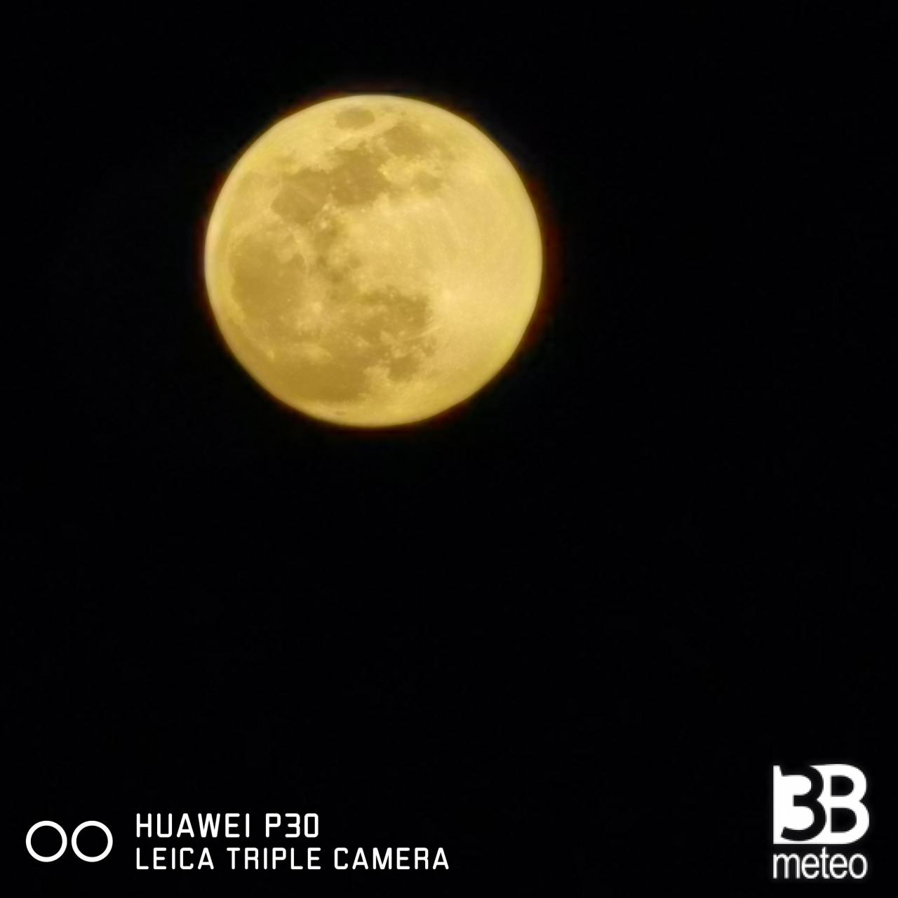 Bellissima luna con p30