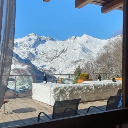 Amazing view from amazing chalet Morel
