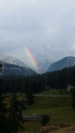 Arcobaleno in Val d' Ayas