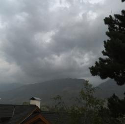 Tempesta in montagna