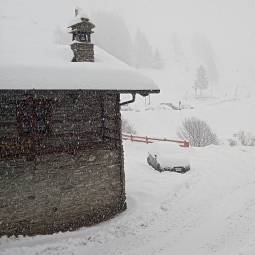 Neve a Chianale