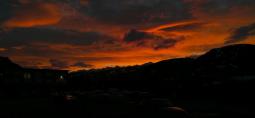 alba vista da Cavalese