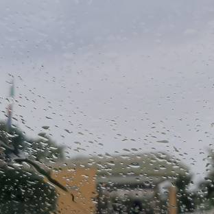pioggia alla scuola di Omate