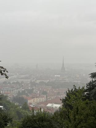 finalmente una pioggia tranquilla sopra Torino