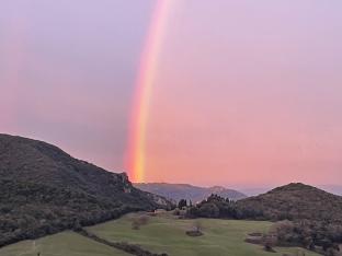 arcobaleno su Volterra