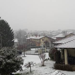 Prima nevicata ad Azeglio 08122021