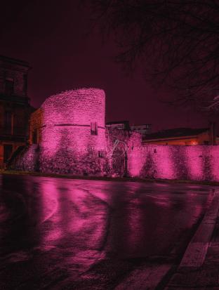 Monumenti rosa per il Giro D'Italia 2023 - Melfi Porta Venosina