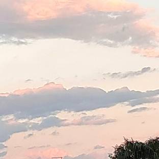 nuvole rosate