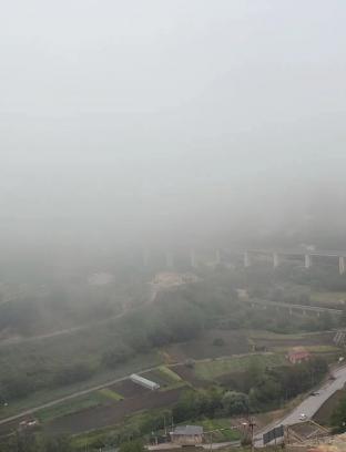 Piazza Armerina nebbia