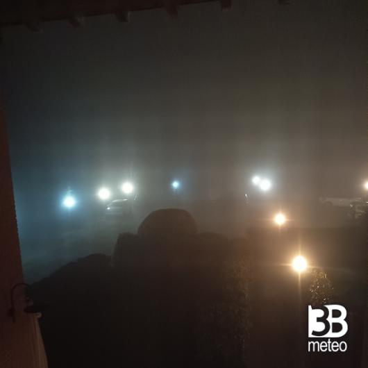 Serata nebbiosa