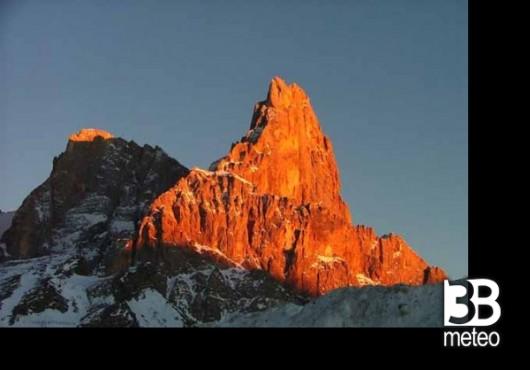 Pale di San Martino al Tramonto