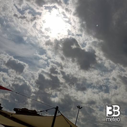 Qualche nuvola di passaggio ma giornata bellissima