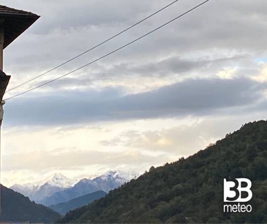 Prima neve sulle prealpi orobie