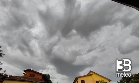 temporale in arrivo