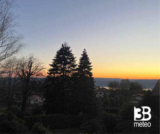 Tramonto da cocquo di sesto calende