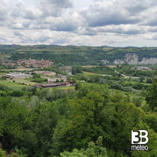 Vista panoramica della valle