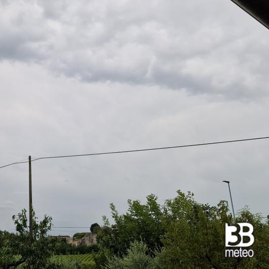 Forte temporale grandinate violente ed improvvise