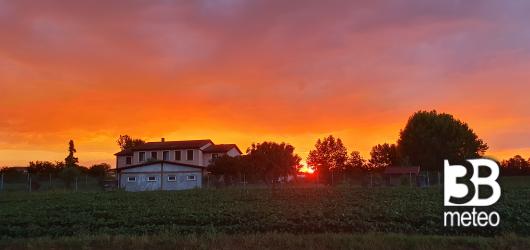 alba infuocata foto di frumenzio gelain