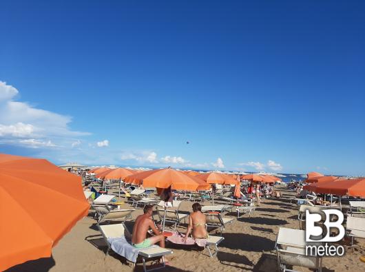 La spiaggia.