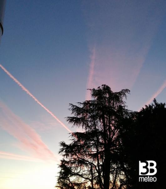 the sky this morning