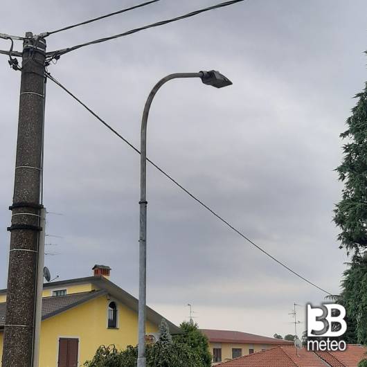 Nuvole dopo la grandine