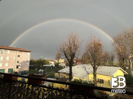 arcobaleno a Zibido San Giacomo