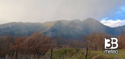 nevischio con il sole