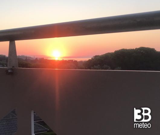 Porto Santa Margherita - Lalba dalla mia terrazza foto Antonio Garatti