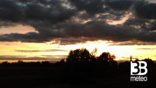 Tramonto di agosto a Lutrano