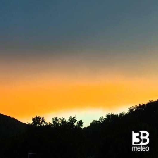 tramonto estivo