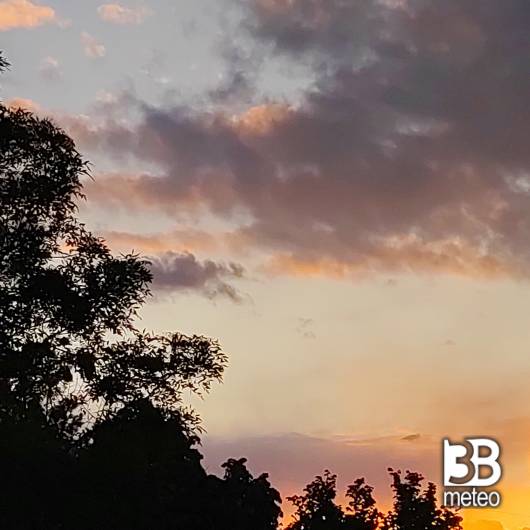 Tramonto dopo la pioggia