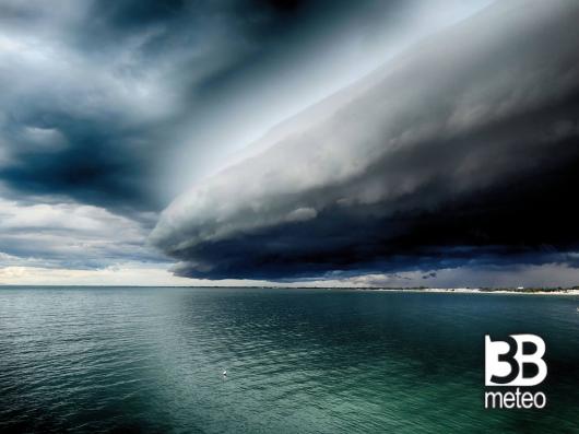 tempesta ieri sul gargano