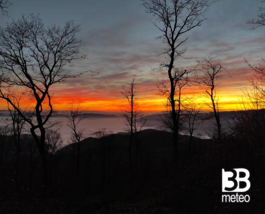 Tramonto al passo della porretta