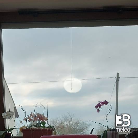 cielo nuvoloso a san giuliano nuovo