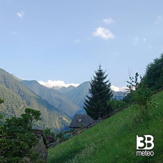 Temporali sparsi sulle cime