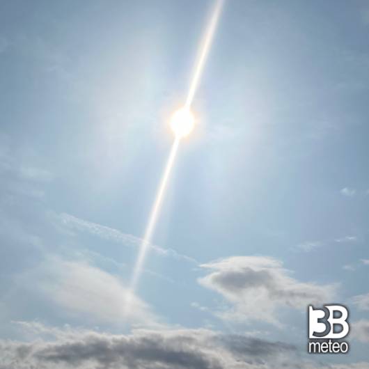 Sole e nuvole