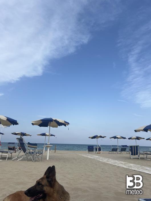 Giulianova Lido ventilazione in aumento
