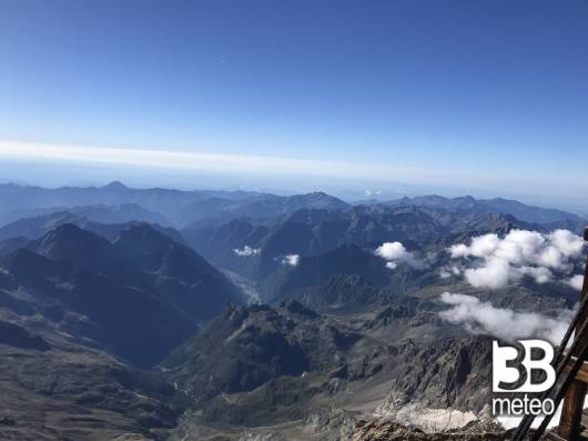 vista da Capanna Margherita
