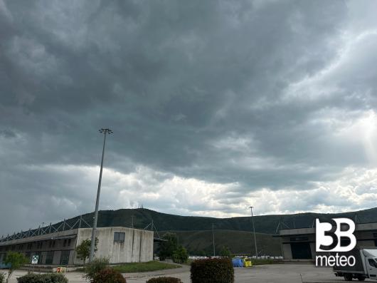 Pioggia in anticipo allorario previsto