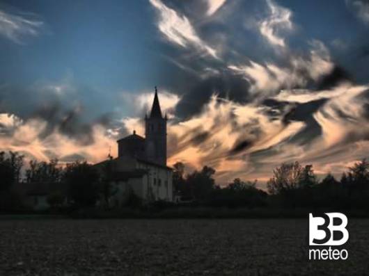Castelleone al tramonto