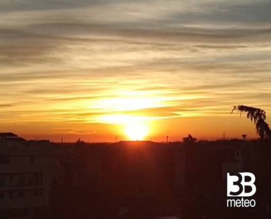 Tramonto a Nova Milanese