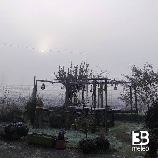 la nebbia di oggi