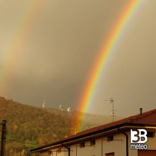 arcobaleno alla base della maresana