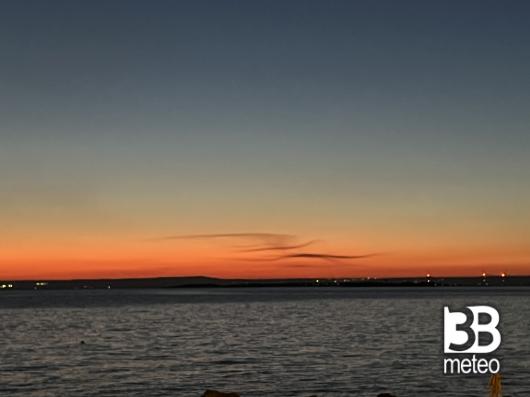 tramonto primaverile