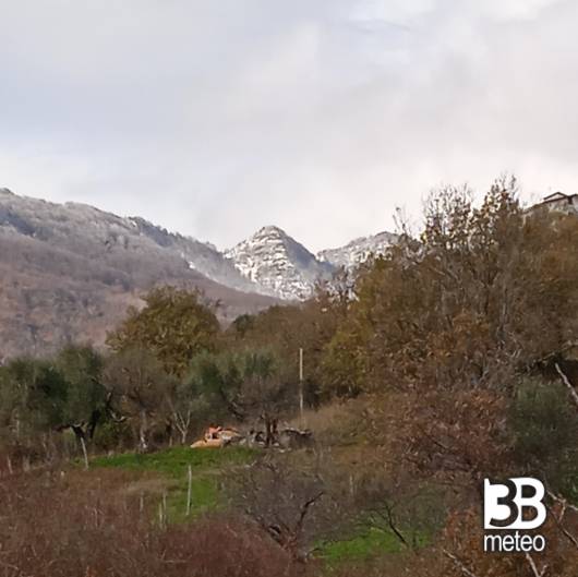 Neve sui monti