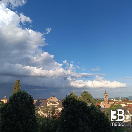 Nubi sparse a Pianezza